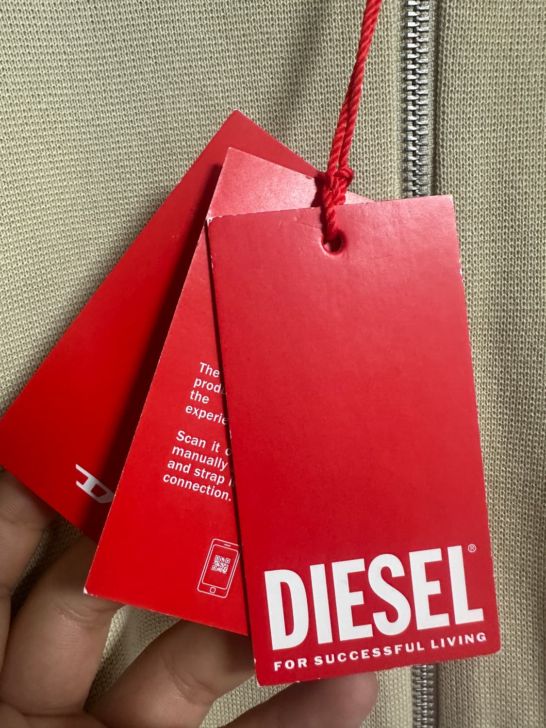 디젤 니트 집업 상품이미지4