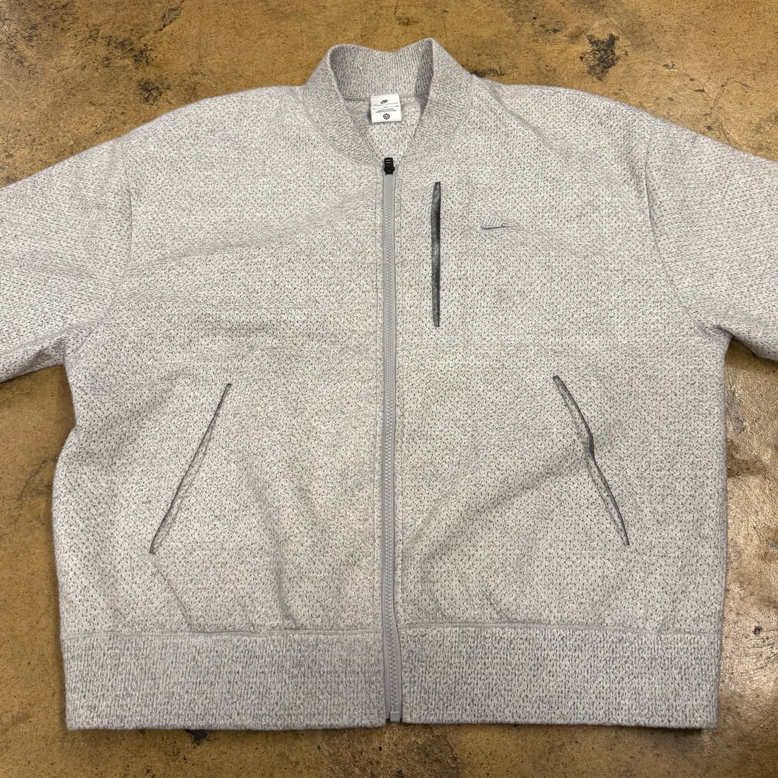 [정품/XL] 나이키 테크팩 봄버자켓 그레이 b10 상품이미지3