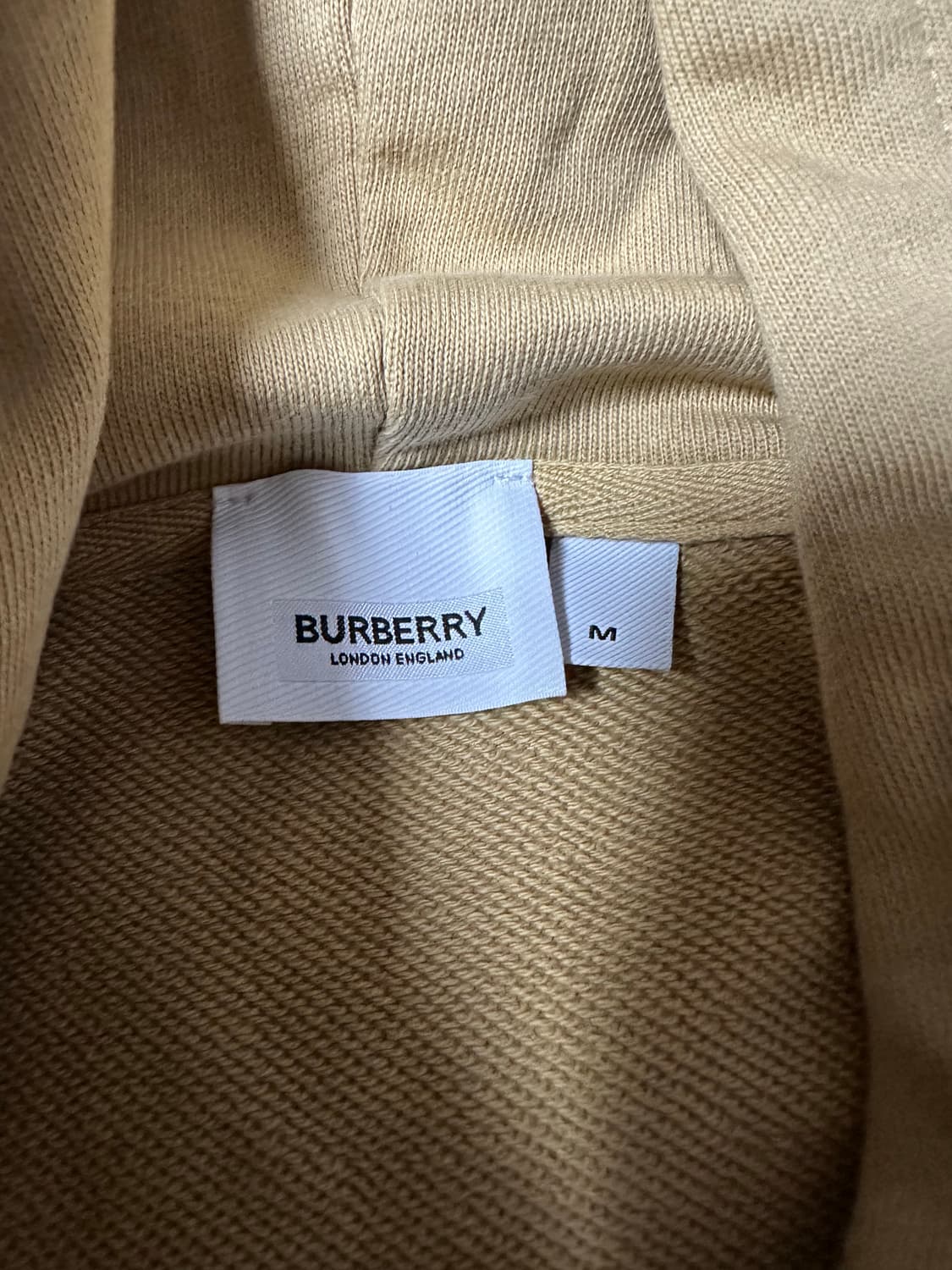 버버리 후드티 카키 브라운 상품이미지3