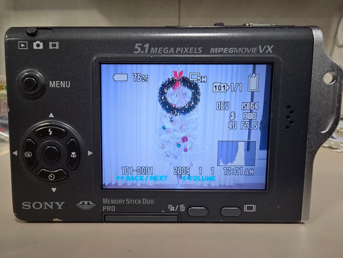 소니 사이버샷 DSC-T7 빈티지 디지털카메라 상품이미지6