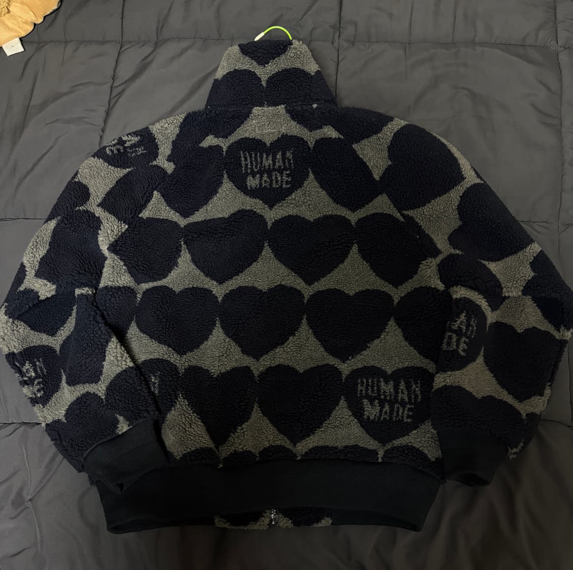 휴먼 메이드 하트 플리스 자켓 네이비 M 상품이미지4