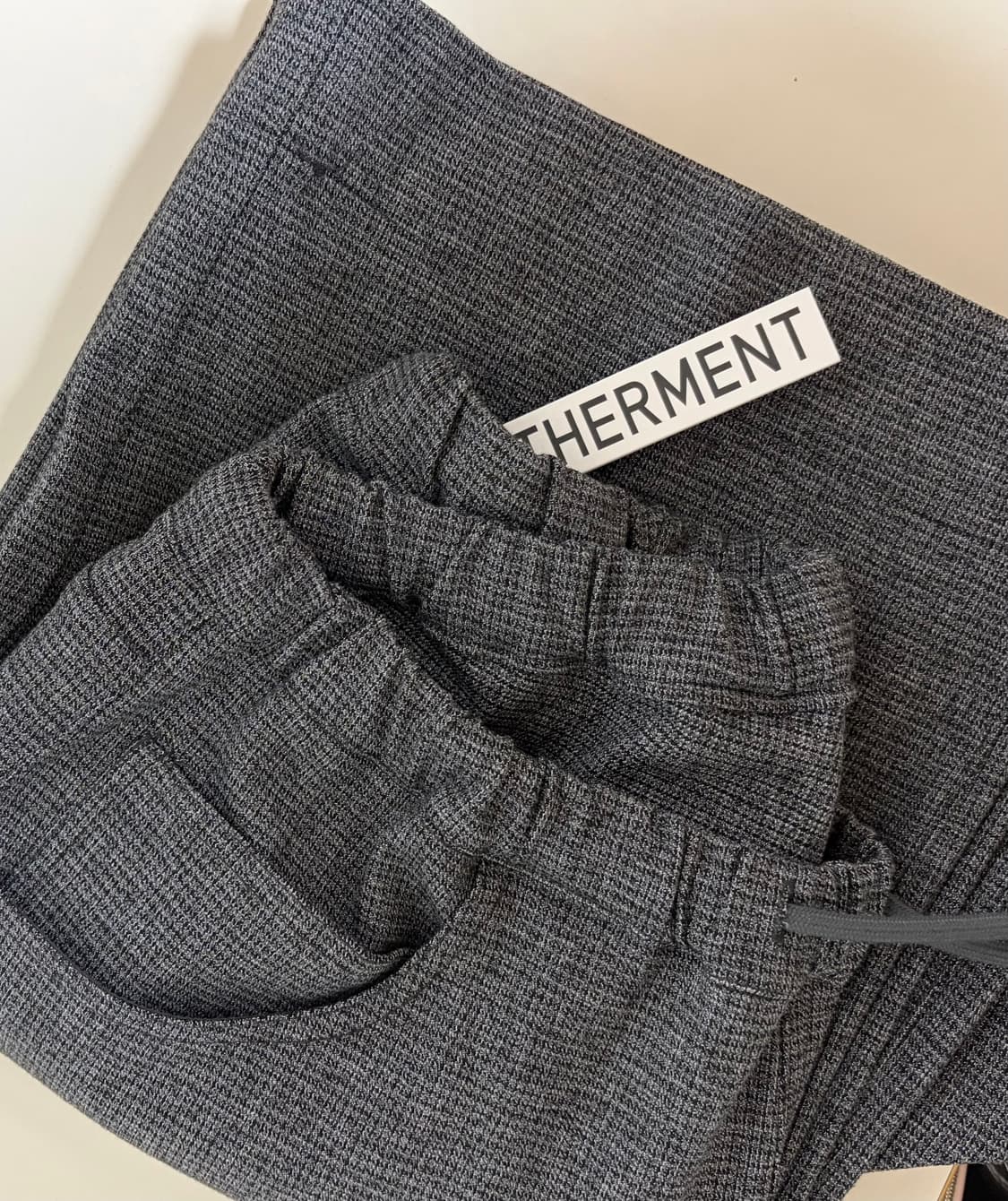 택o 새상품) 헤더먼트 어반 조거 슬랙스 차콜 무료배송 상품이미지5