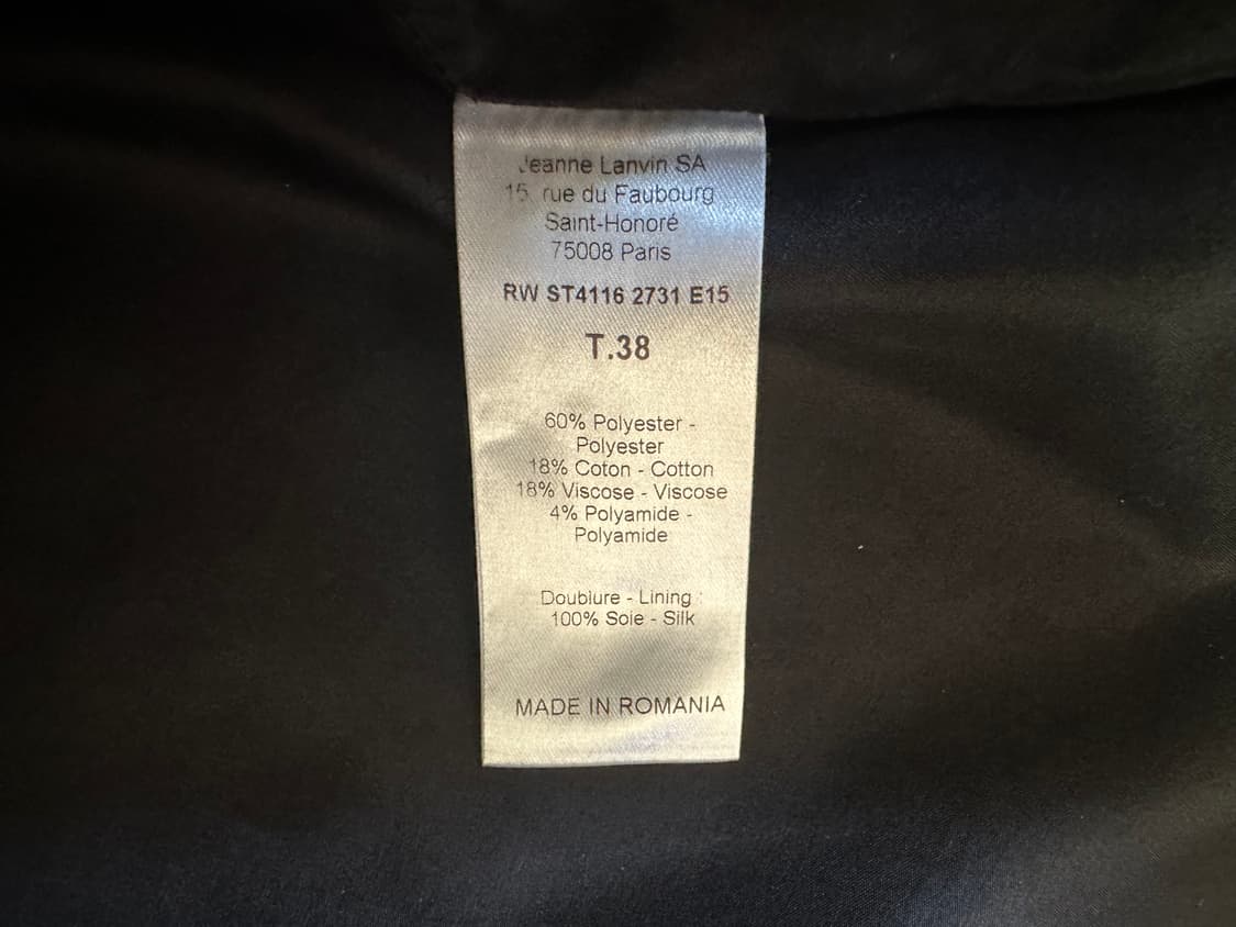 LANVIN 랑방 125 치마 상품이미지6