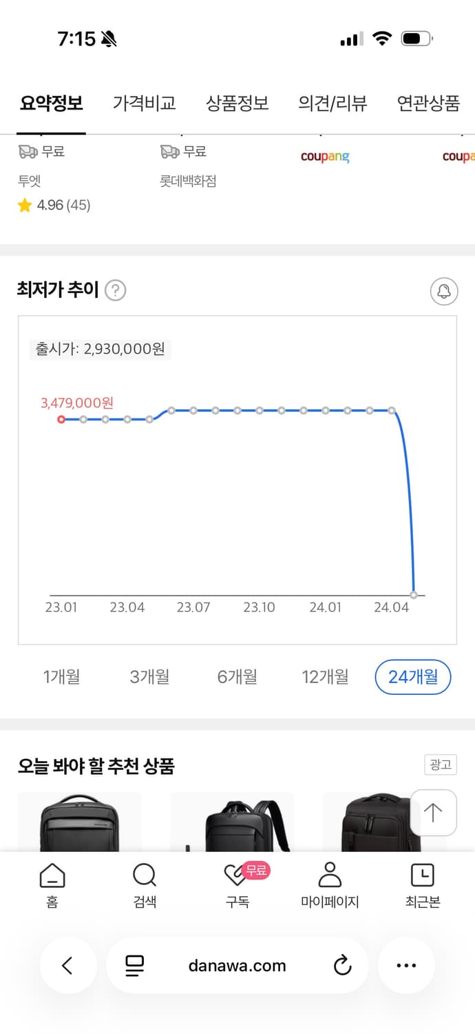 루이비통 가방 크로스백 메신저백 / 영수증 풀셋 상품이미지7