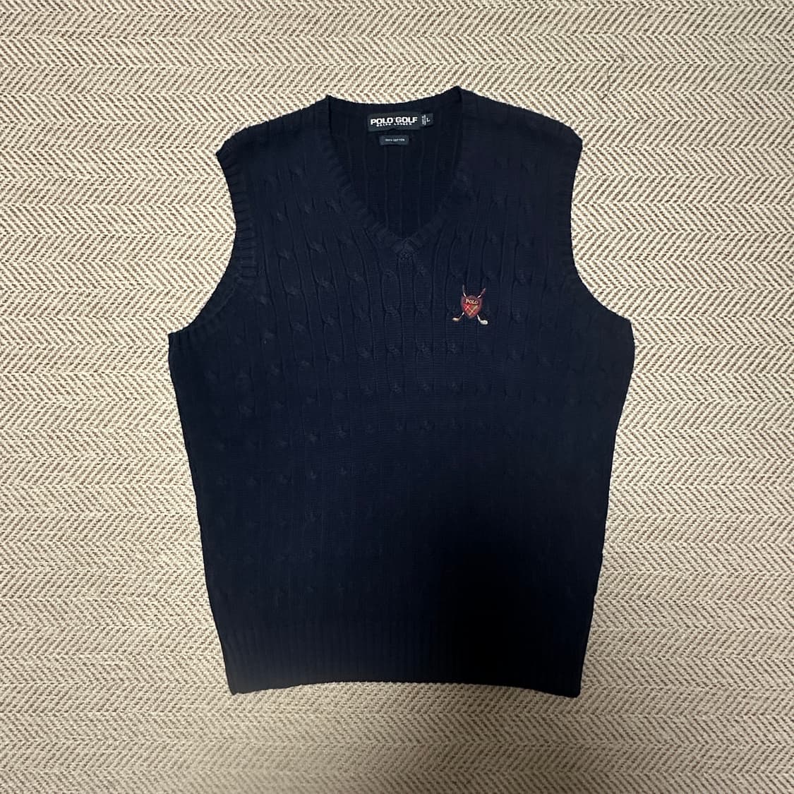 POLO RALPH LAUREN golf cotton knit vest 상품이미지1