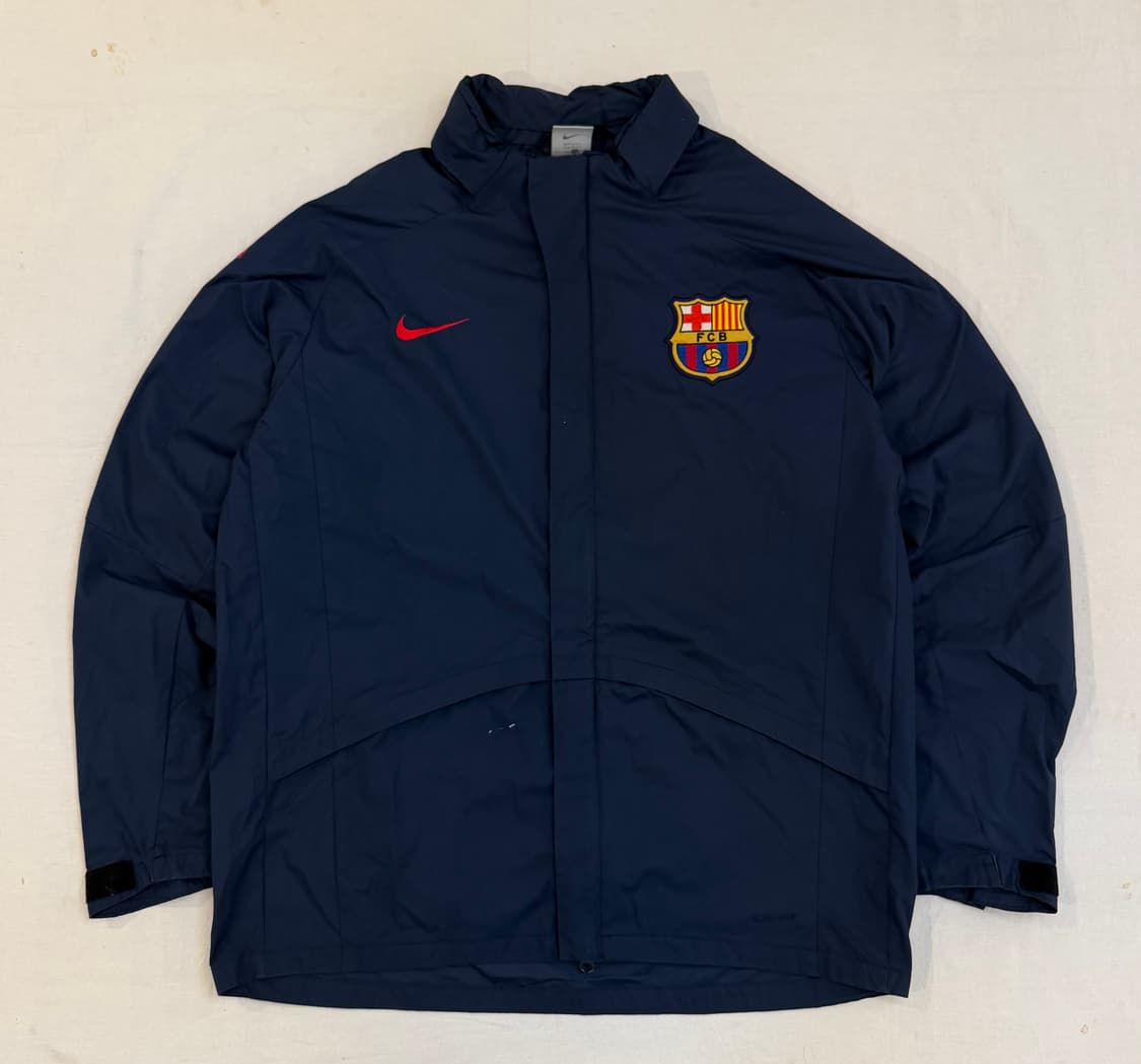 나이키 06-07 바르셀로나 바람막이 네이비 상품이미지1