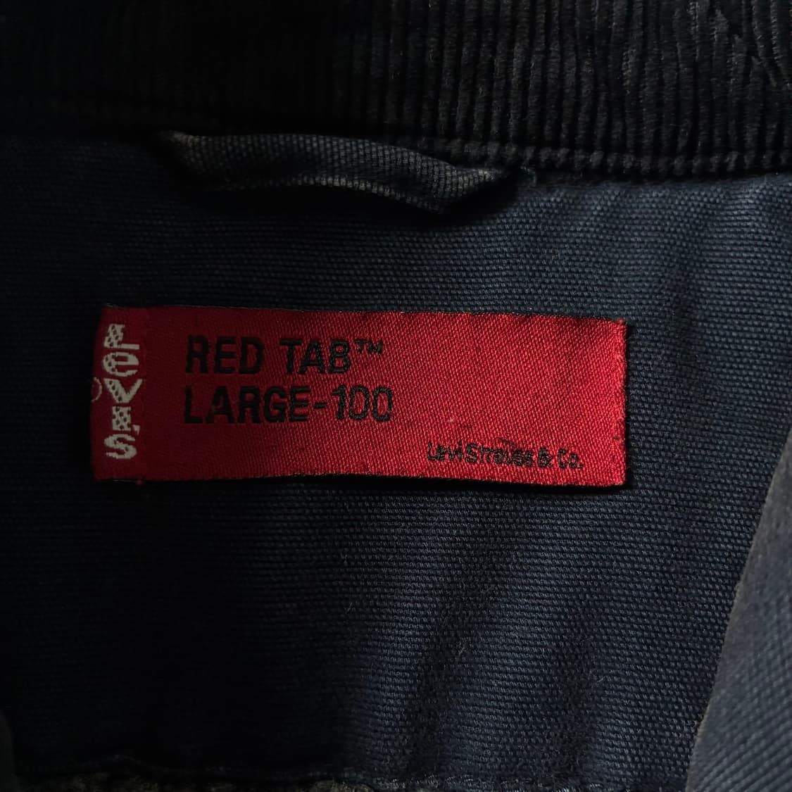 Levi's  리바이스 레드탭 네이비 7142k 워크 자켓   상품이미지7