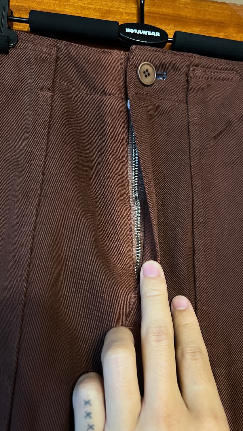 [M] 누마레 ee 워크팬츠 카펜터 팬츠 브라운 상품이미지3
