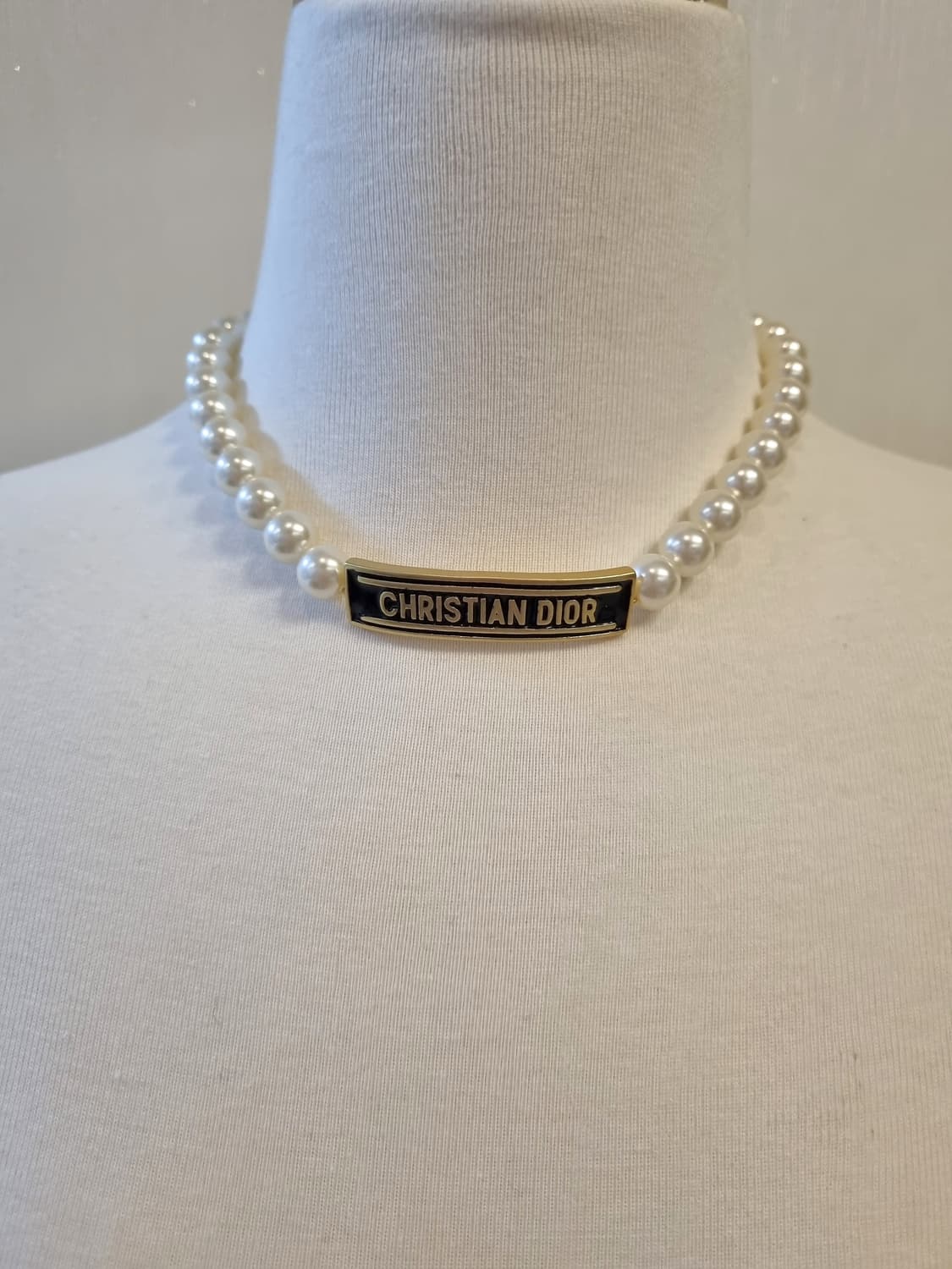 디올 업사이클링  진주 목걸이 상품이미지7