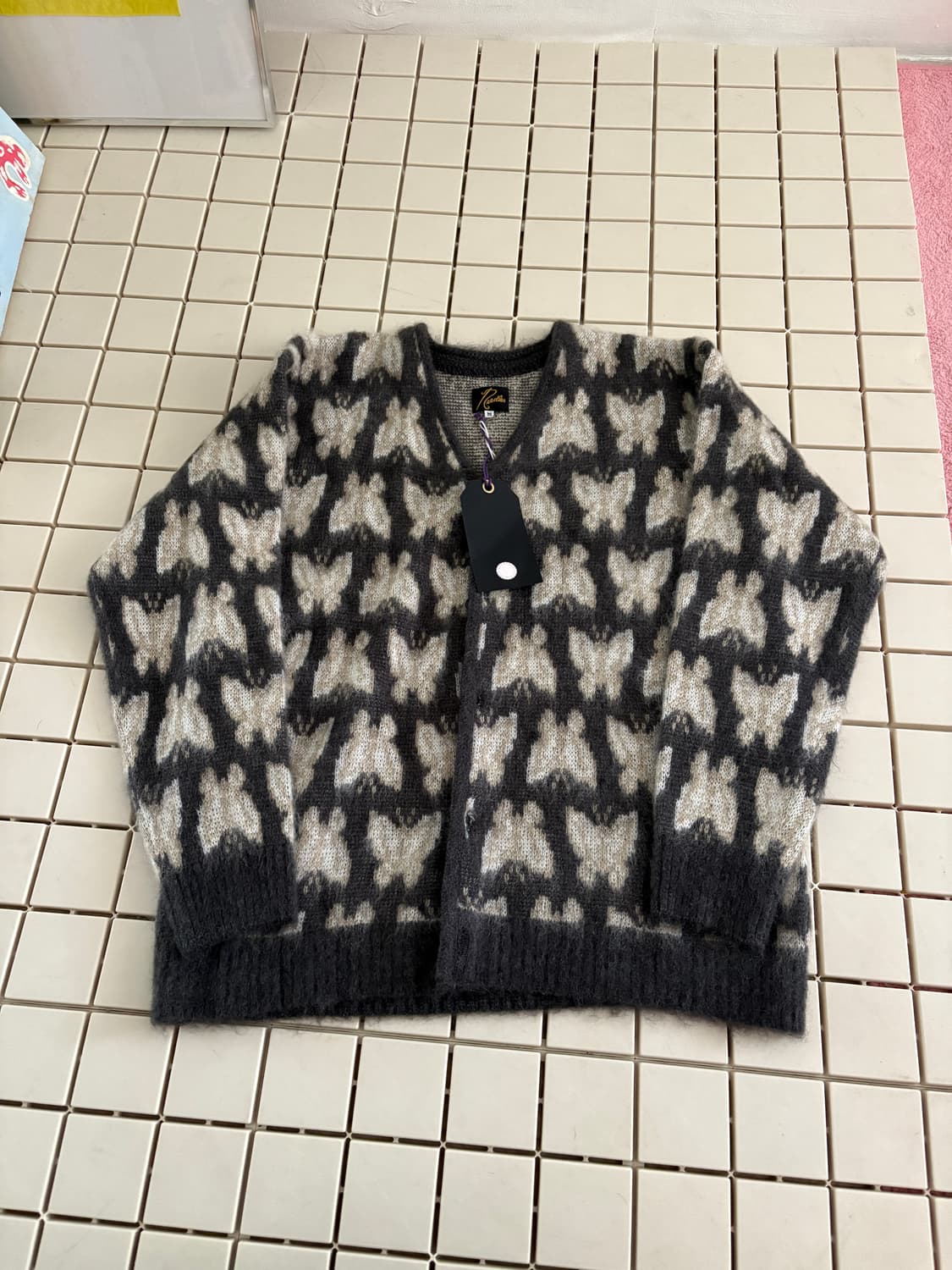 니들스 모헤어 가디건 상품이미지8