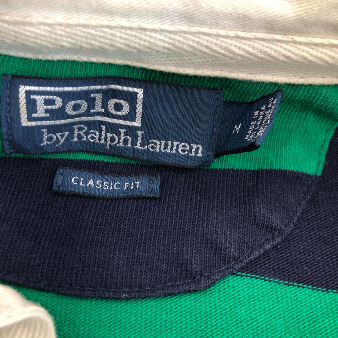 폴로 랄프로렌 클래식핏 럭비카라티 M 상품이미지5