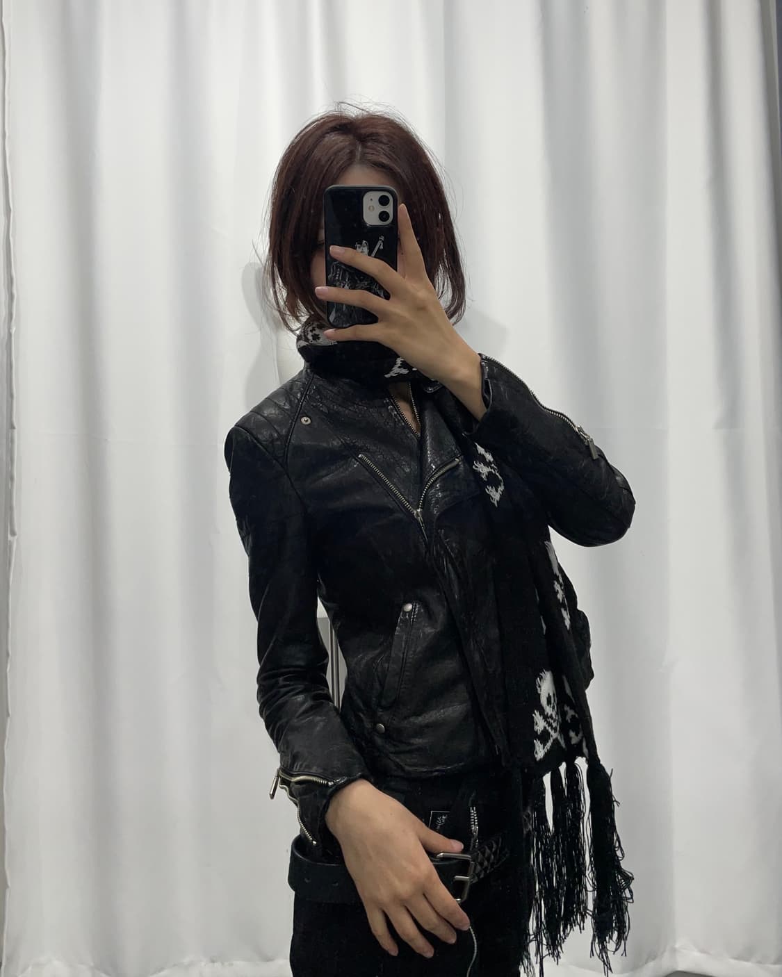 🎸블랙 레더 자켓🎸 상품이미지2