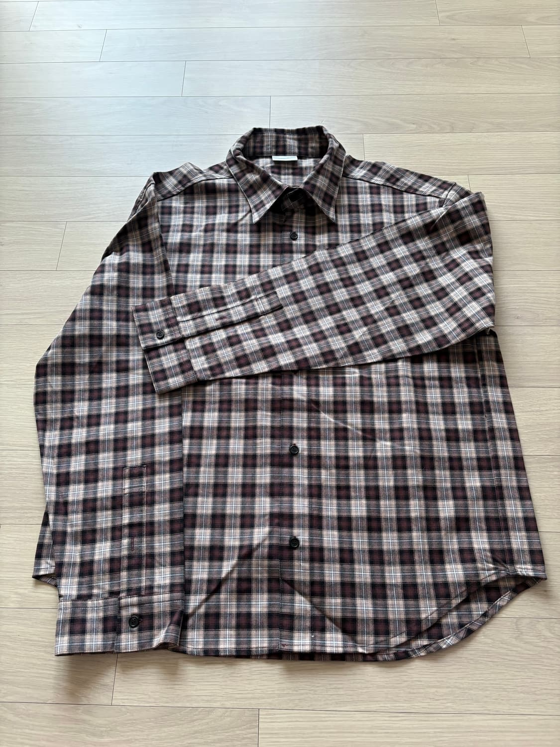 [M] Vuja de Ross check shirt 상품이미지2