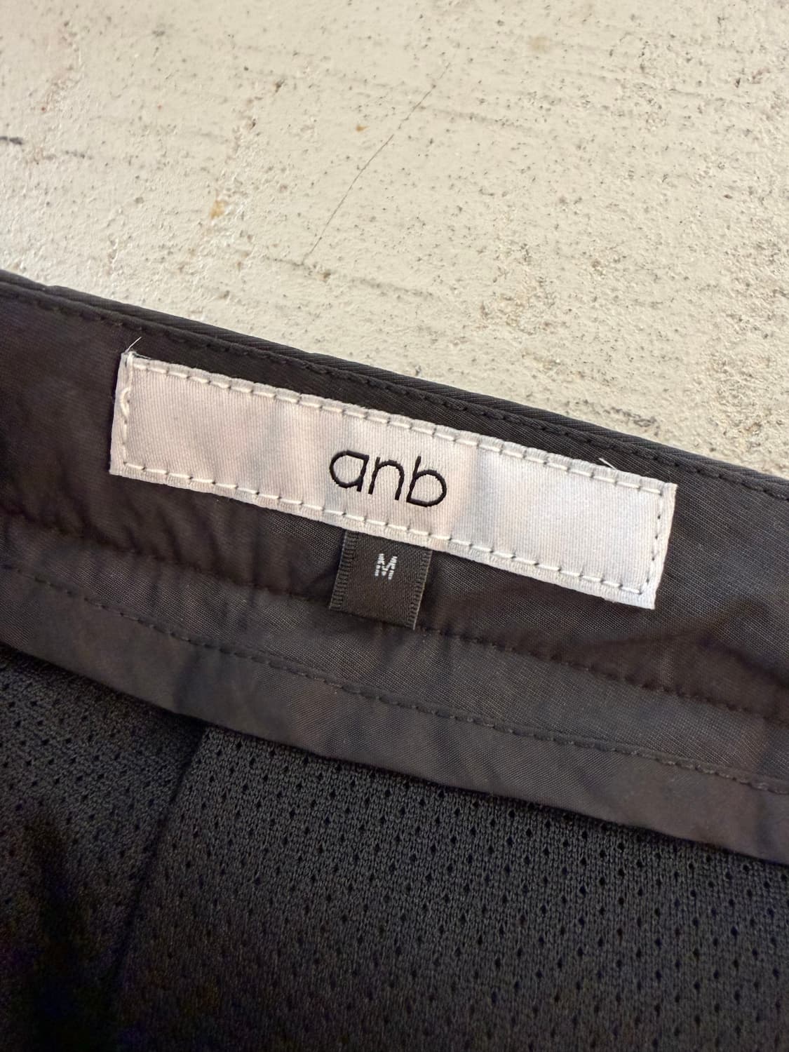 anb 시그니처 블랙 팬츠 M 상품이미지3