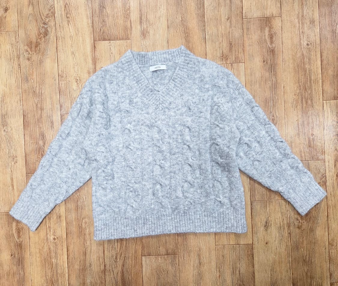 아티드(ARTID) 알파카 케이블니트 프리사이즈 상품이미지5