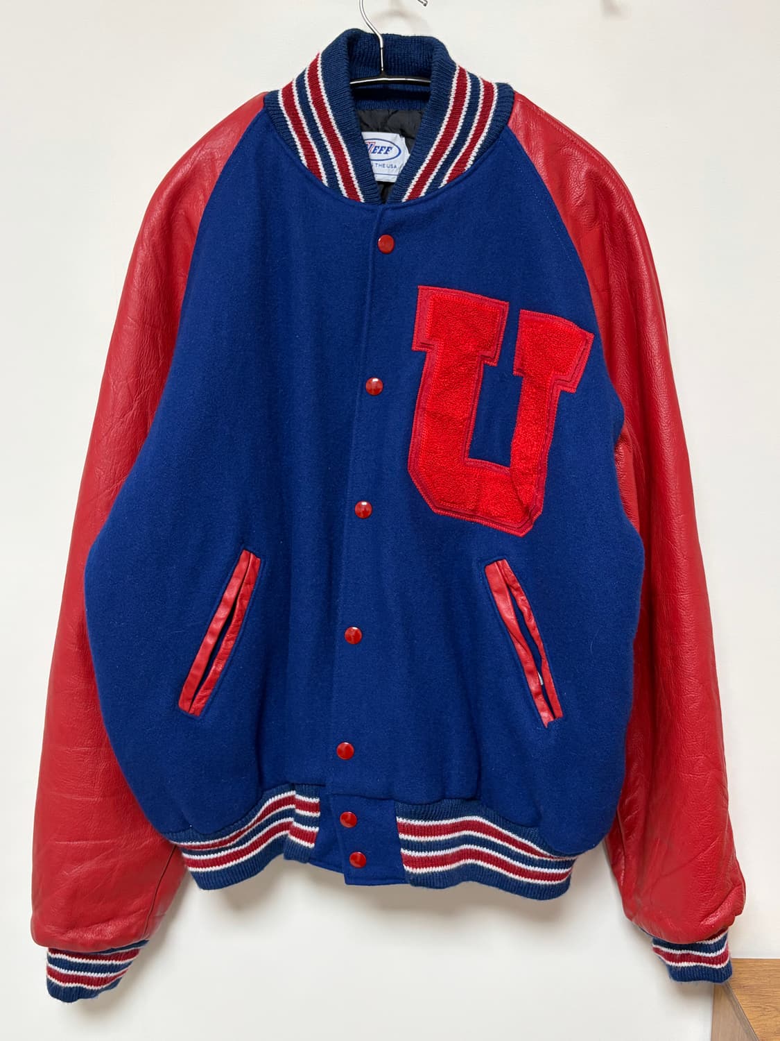 90‘s NEFF 바시티자켓 상품이미지5