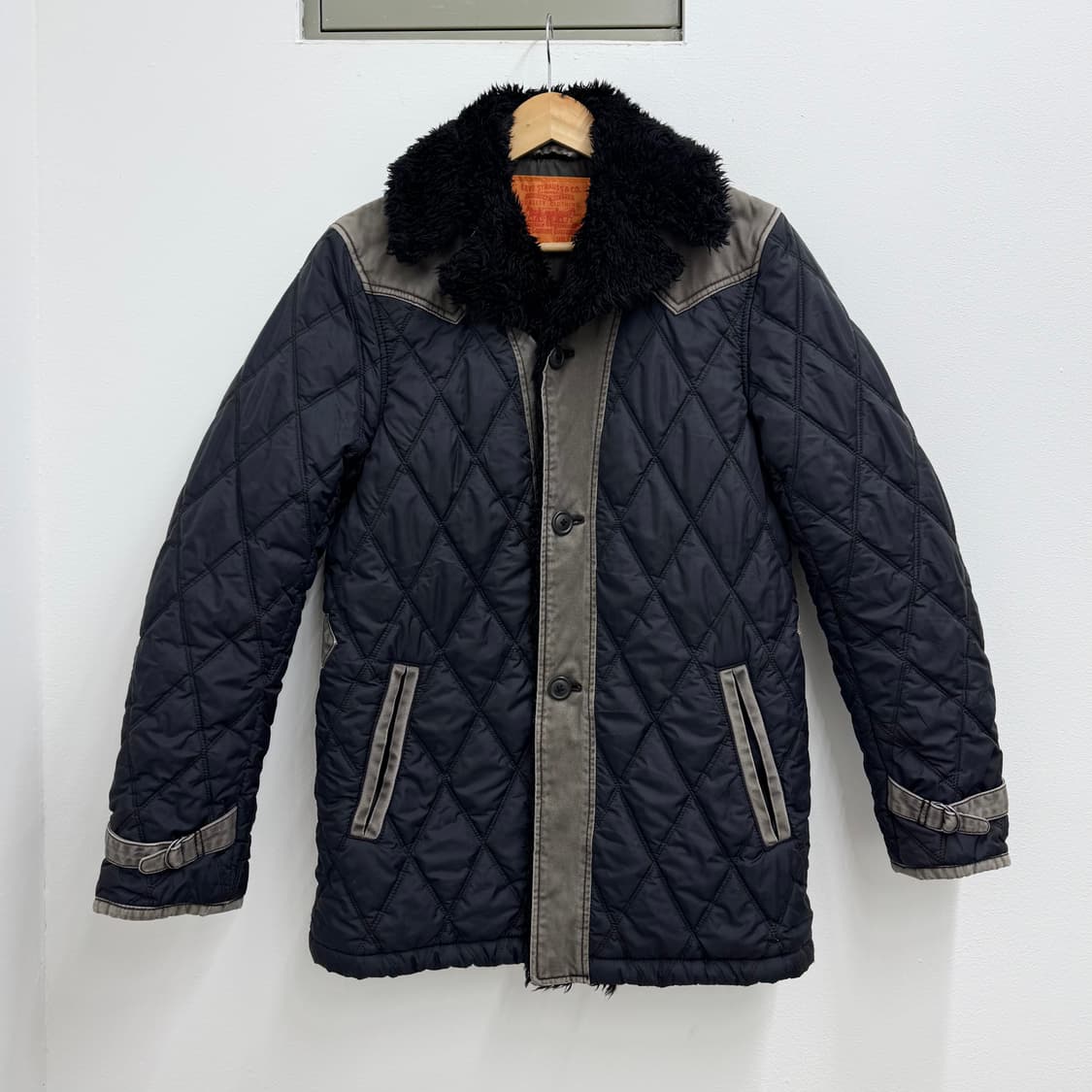 리바이스 제팬 폭스퍼 퀼팅 자켓 (M)  상품이미지1