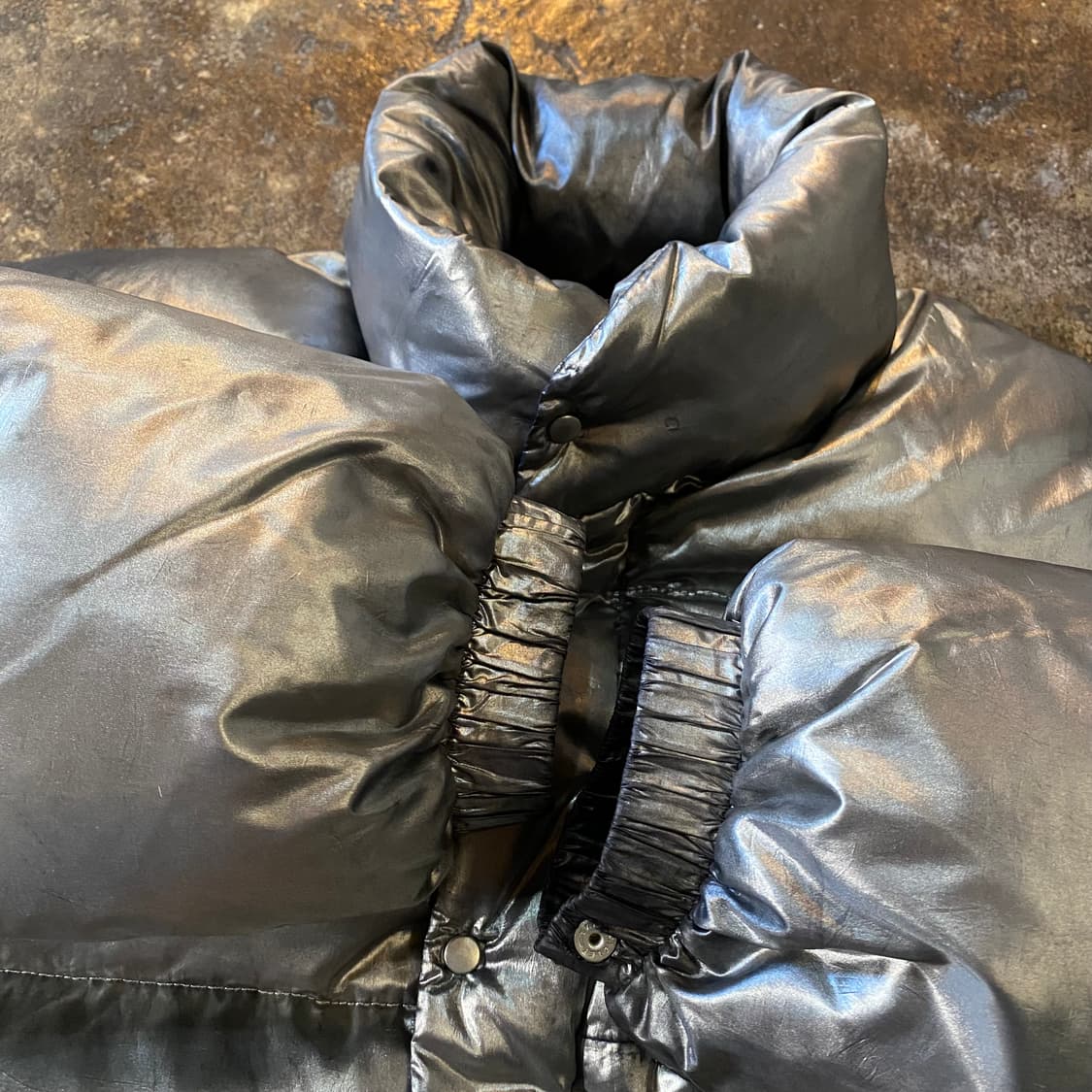 (3) UNUSED 언유즈드 실버 패딩 다운 자켓 상품이미지6