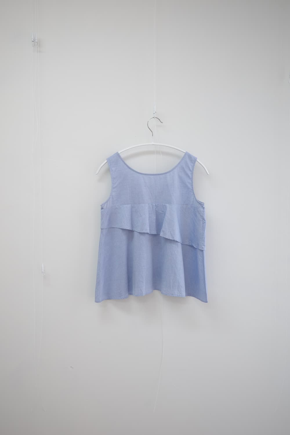Sky blue layered sleeveless 상품이미지5