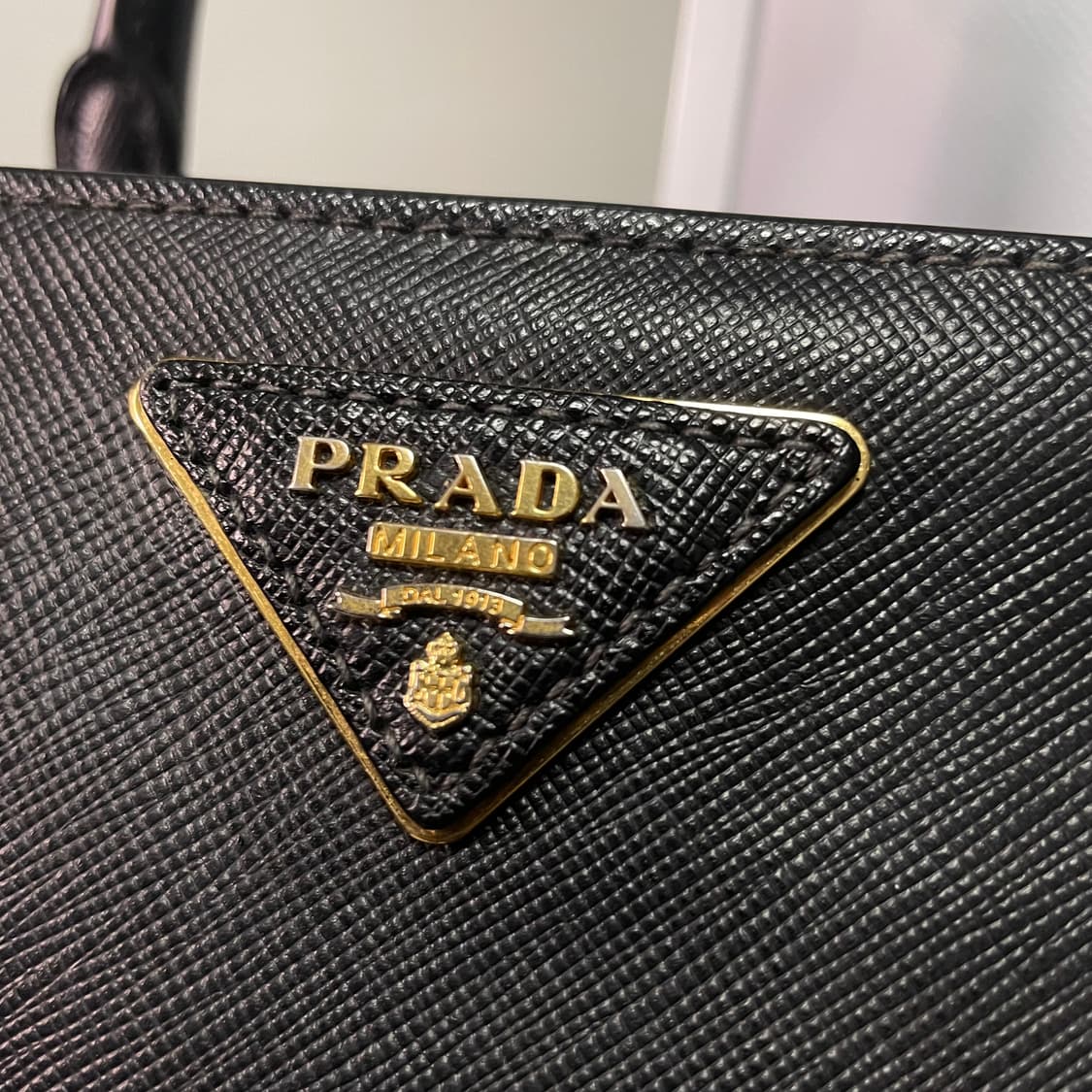 프라다 사피아노 갤러리아 토트백 블랙 상품이미지4