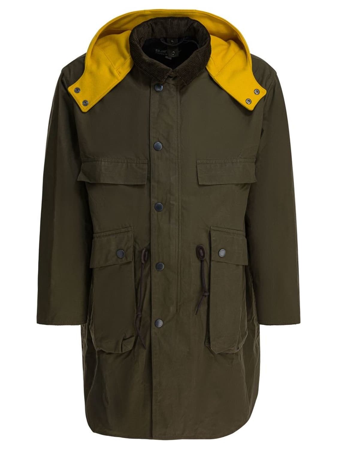 캡틴선샤인 바버 필드코트 카키브라운 42사이즈 새상품 블랙 라이너 포함 상품이미지3