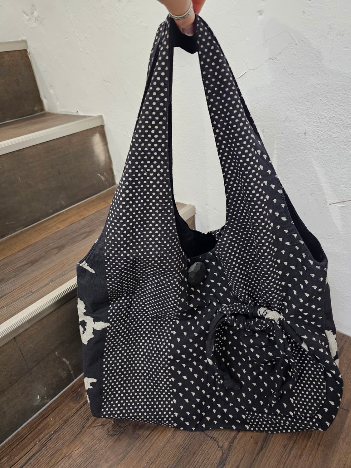 Japan 패브릭 패턴 숄더백 상품이미지7