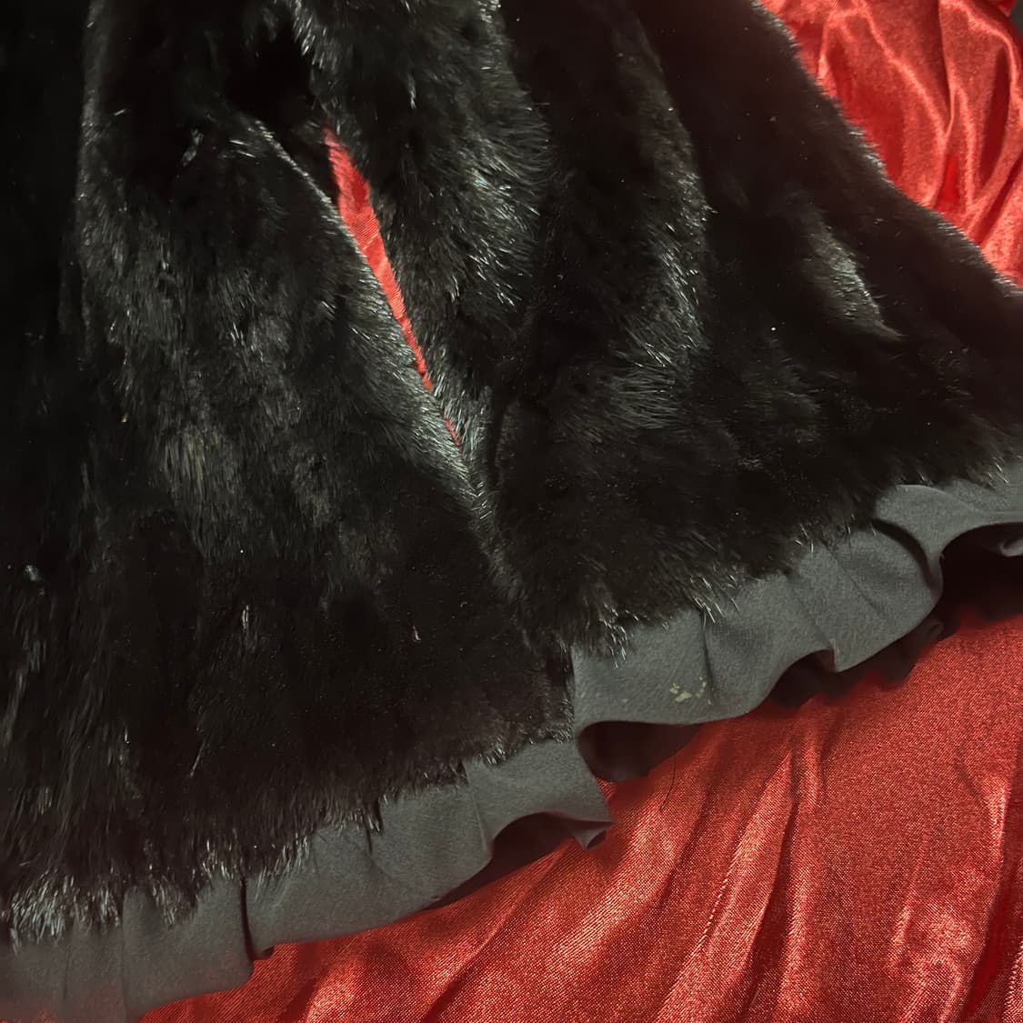 밍크 100% 고딕 레이스 퍼 자켓 상품이미지4