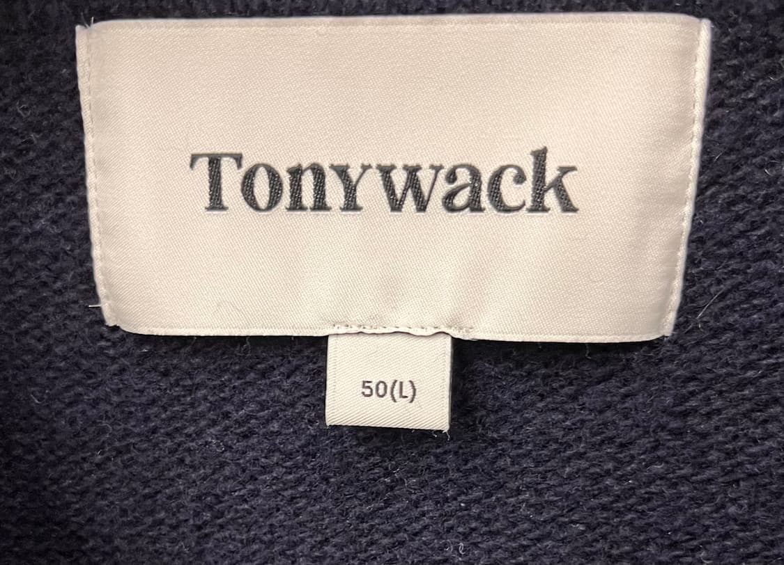 토니웩 Tonywack 아가일 브이넥 니트 L 상품이미지2