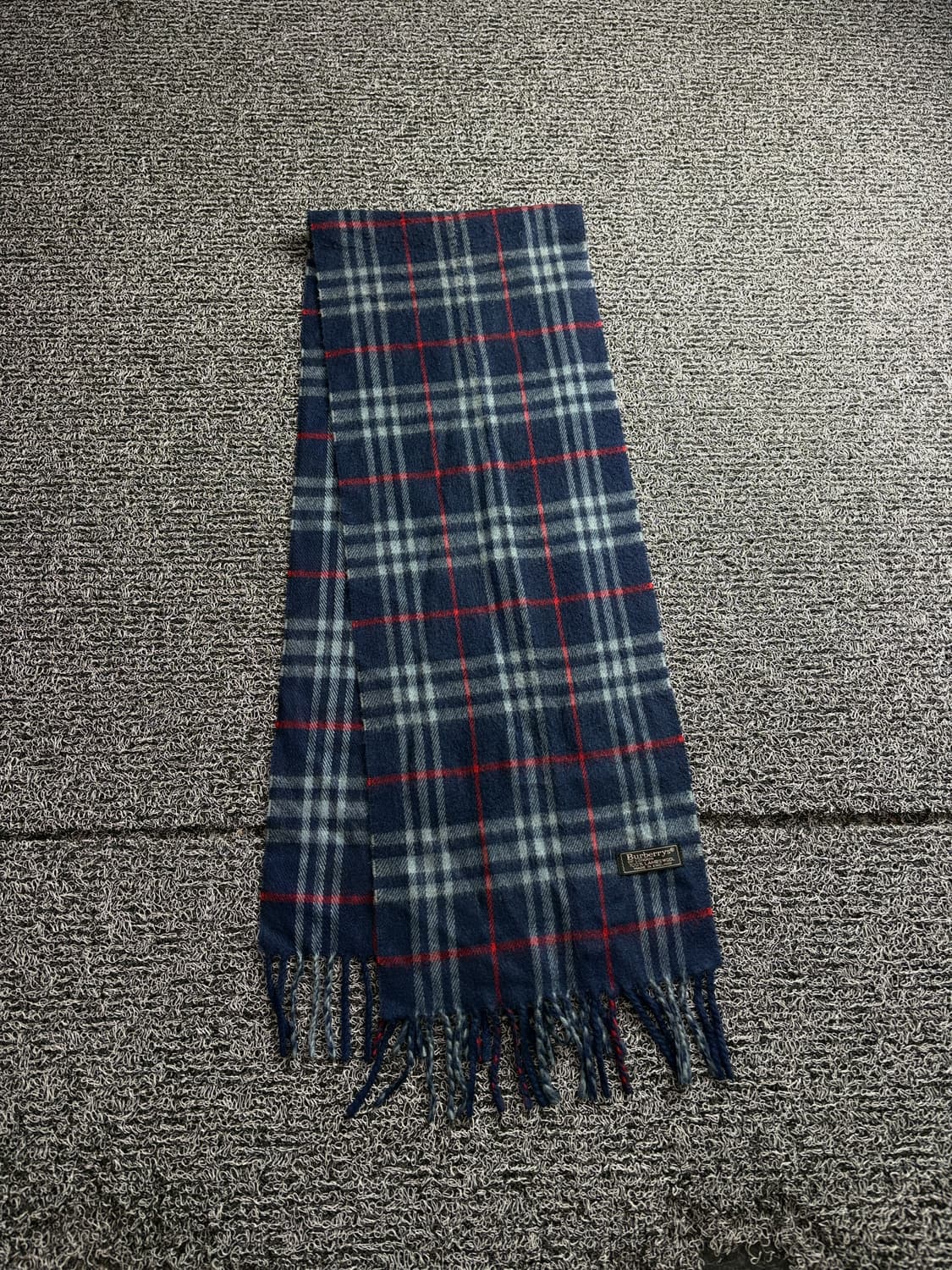 버버리 램스울 아카이브 노바 체크 머플러 3526 상품이미지4