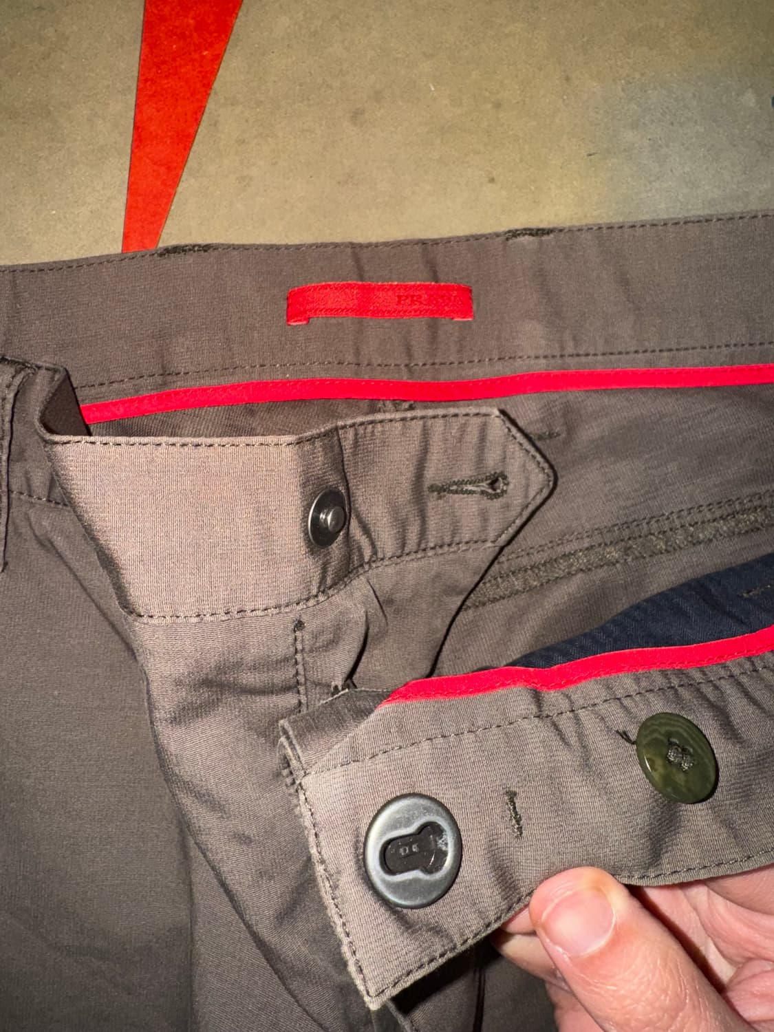 00‘s Prada Faded Cotton Pants 상품이미지7