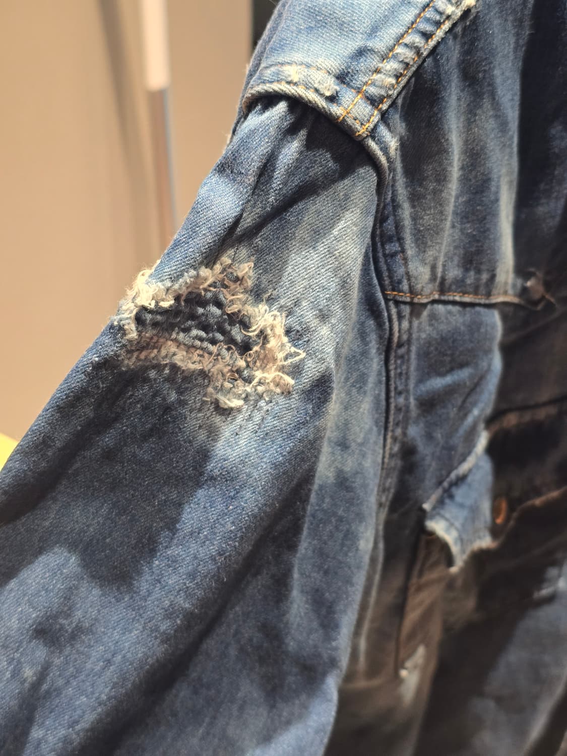 빈티지 생로랑 청난방 상품이미지4