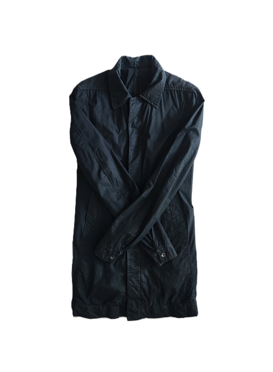 Rick Owens Drksdhw Waxed Coat Jacket 상품이미지2