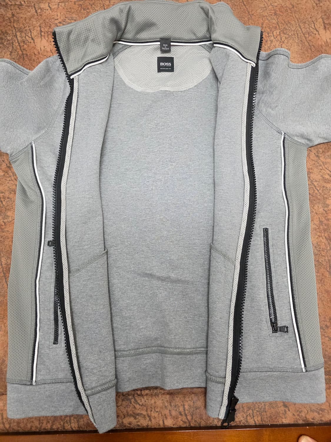 휴고보스 트레이닝 집업 저지 S 상품이미지7