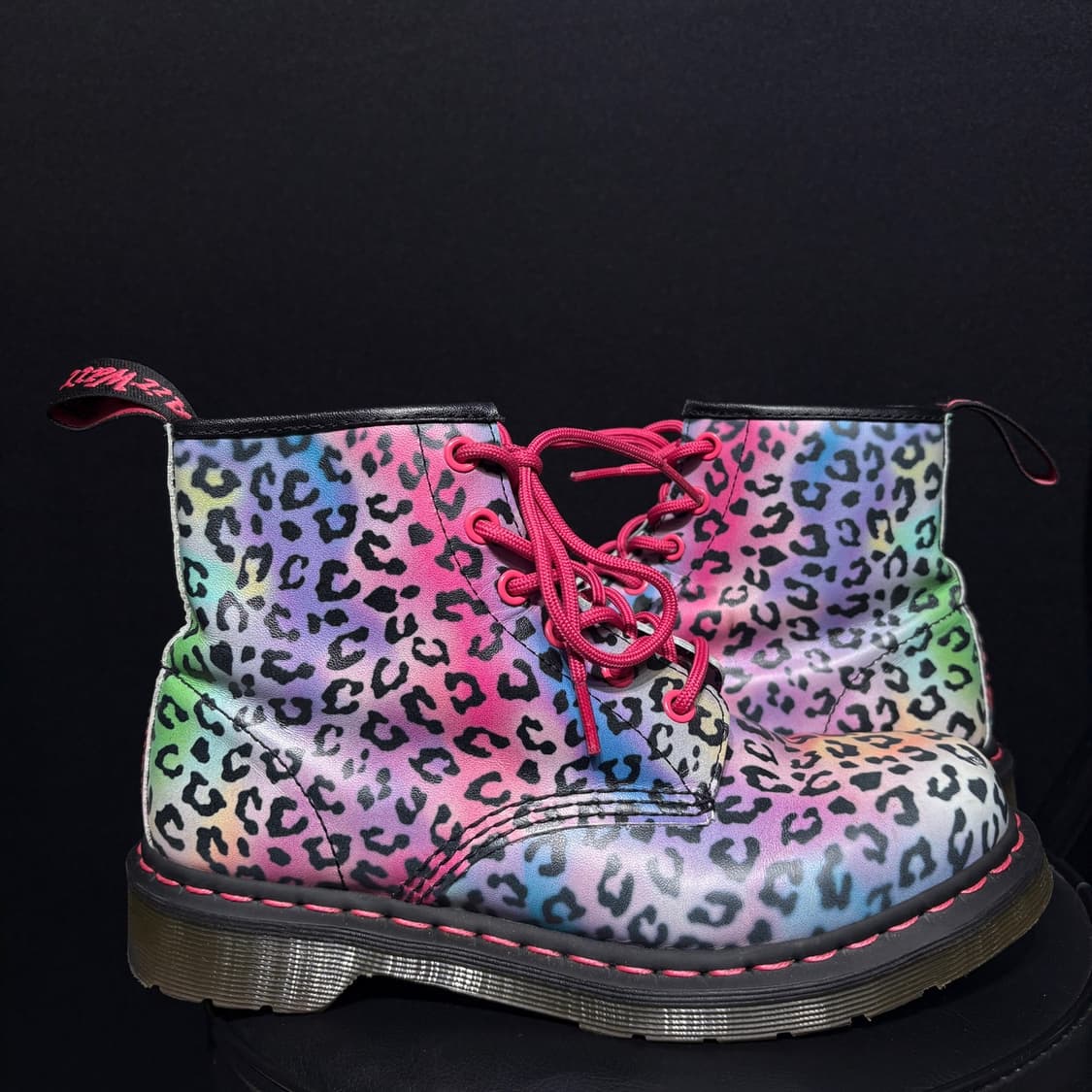 닥터마틴 레인보우 레오파드 부츠 상품이미지6