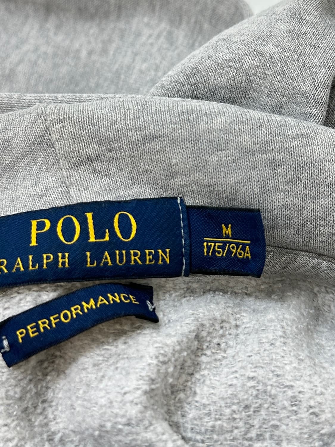 폴로 그레이 후드 오버핏  상품이미지4