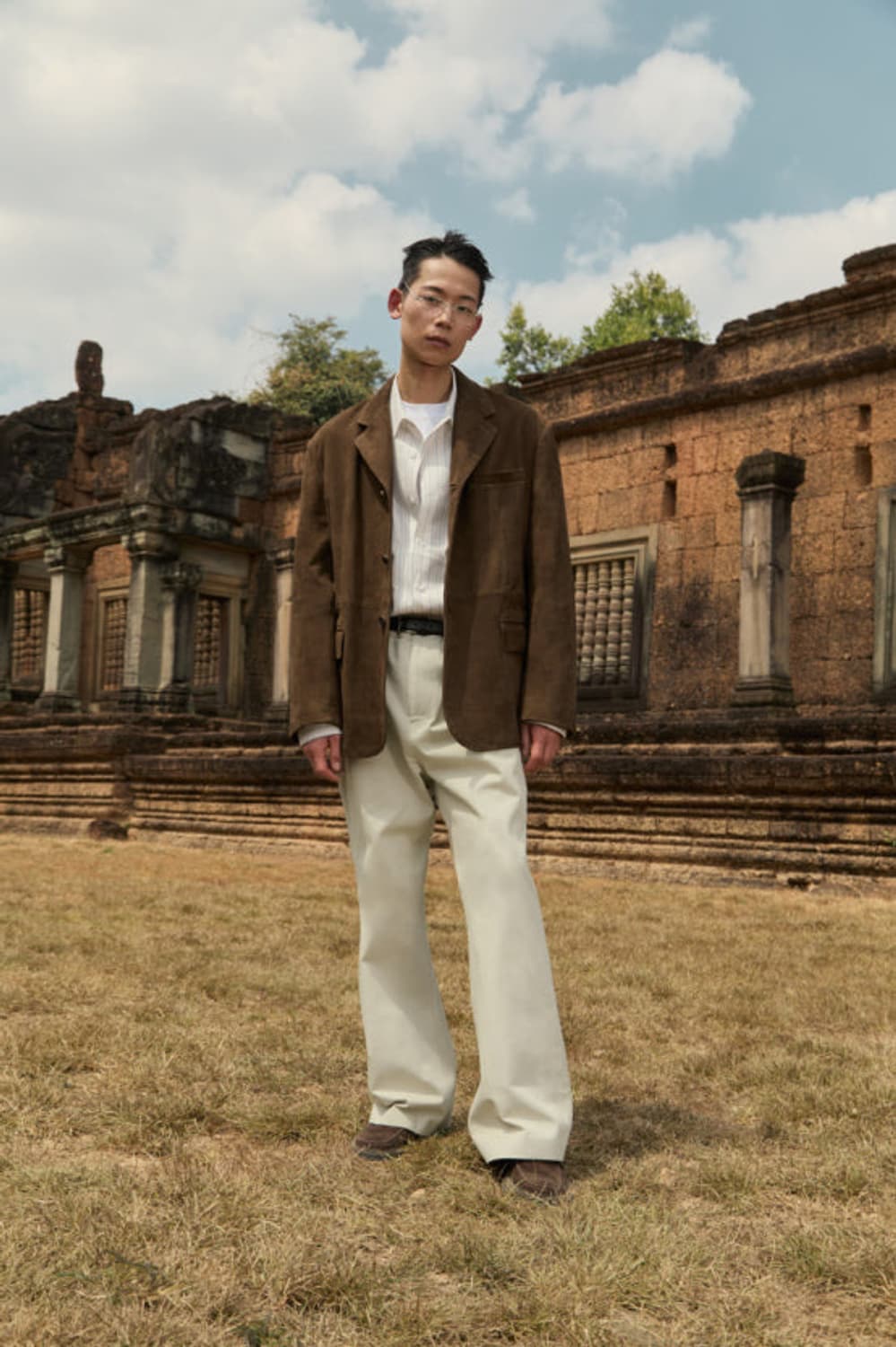 STU 고트 스웨이드 자켓 M 상품이미지1