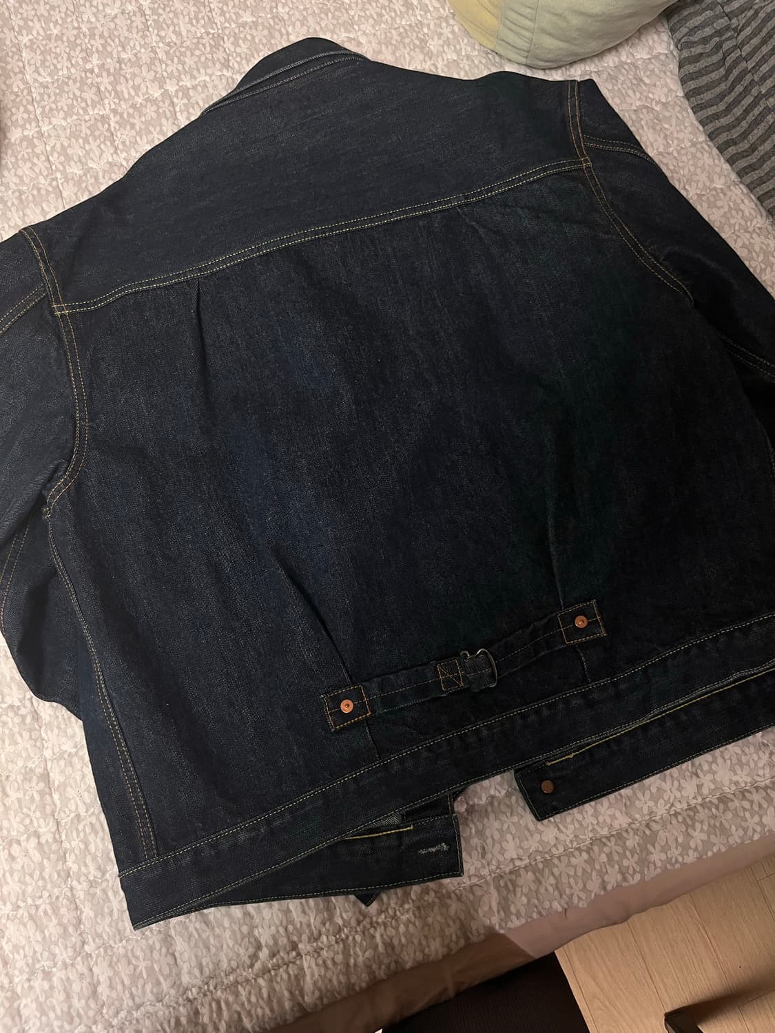 캐피탈 14온즈 데님 1ST 원 워시 자켓 인디고 4 상품이미지3