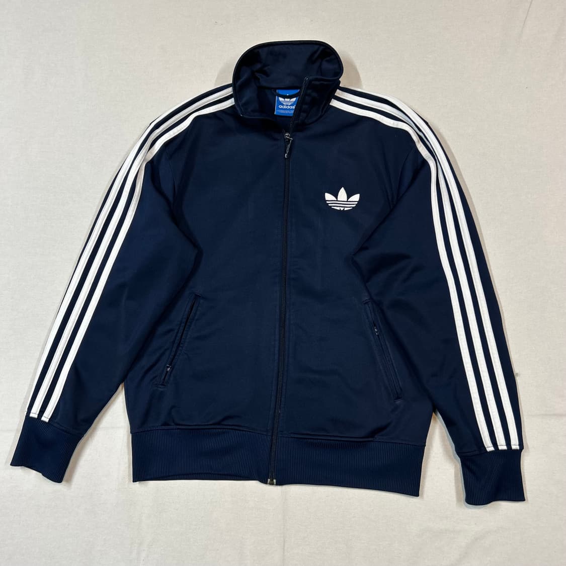 95) 아디다스 파이어버드 삼선 져지 트랙탑 집업 네이비 상품이미지1