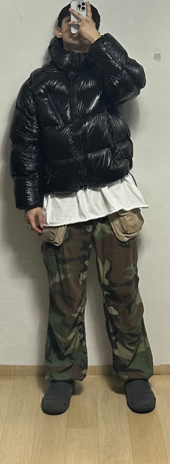 무신스탠다드 시티 레저 시어 립스탑 숏패딩 상품이미지5
