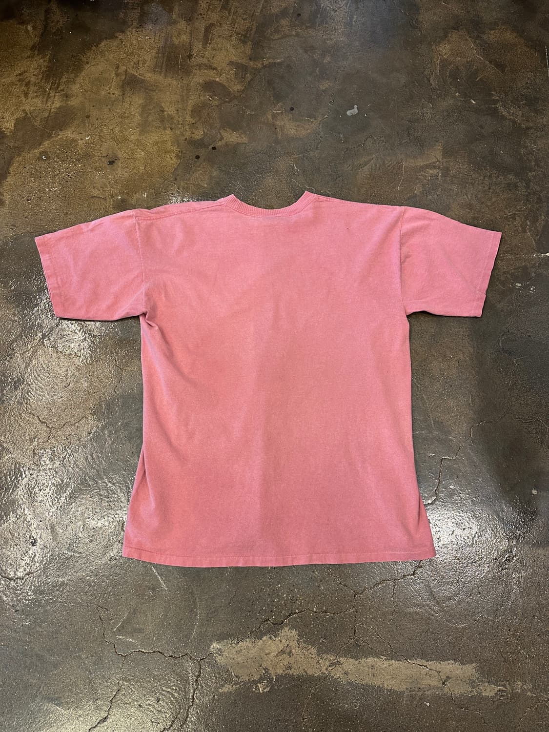 90s Made In USA 싱글스티치 텍사스 프린팅 반팔티 L 상품이미지2