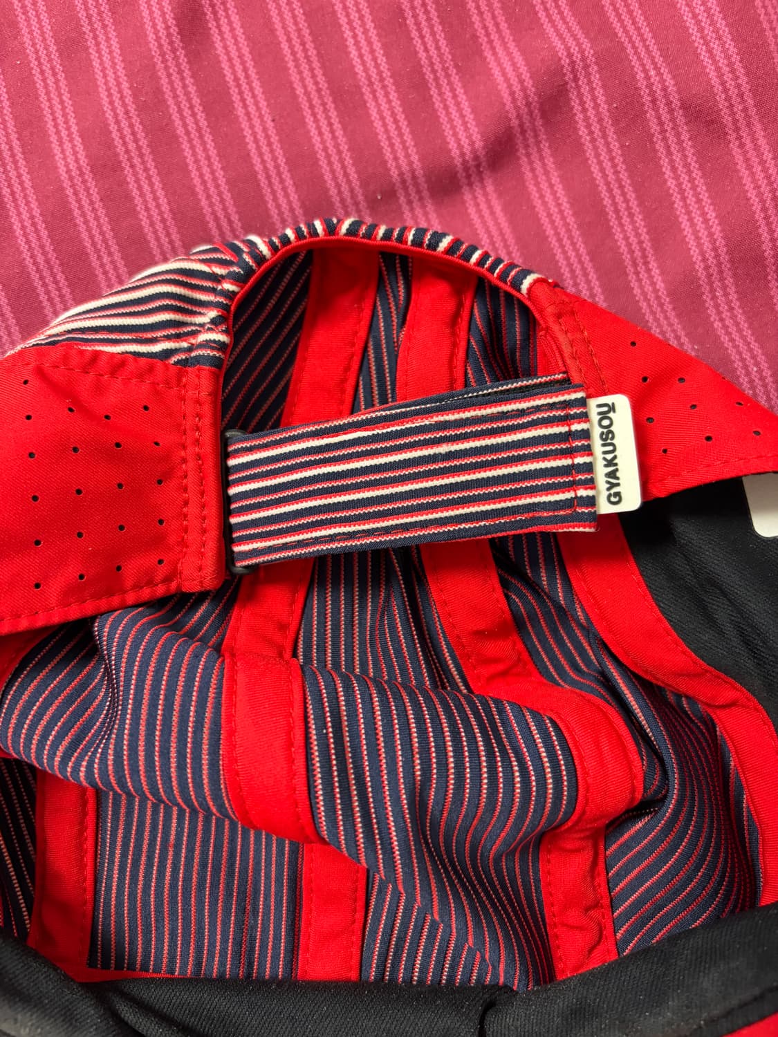 나이키 언더커버 갸쿠소우 러닝캡 레드 상품이미지3