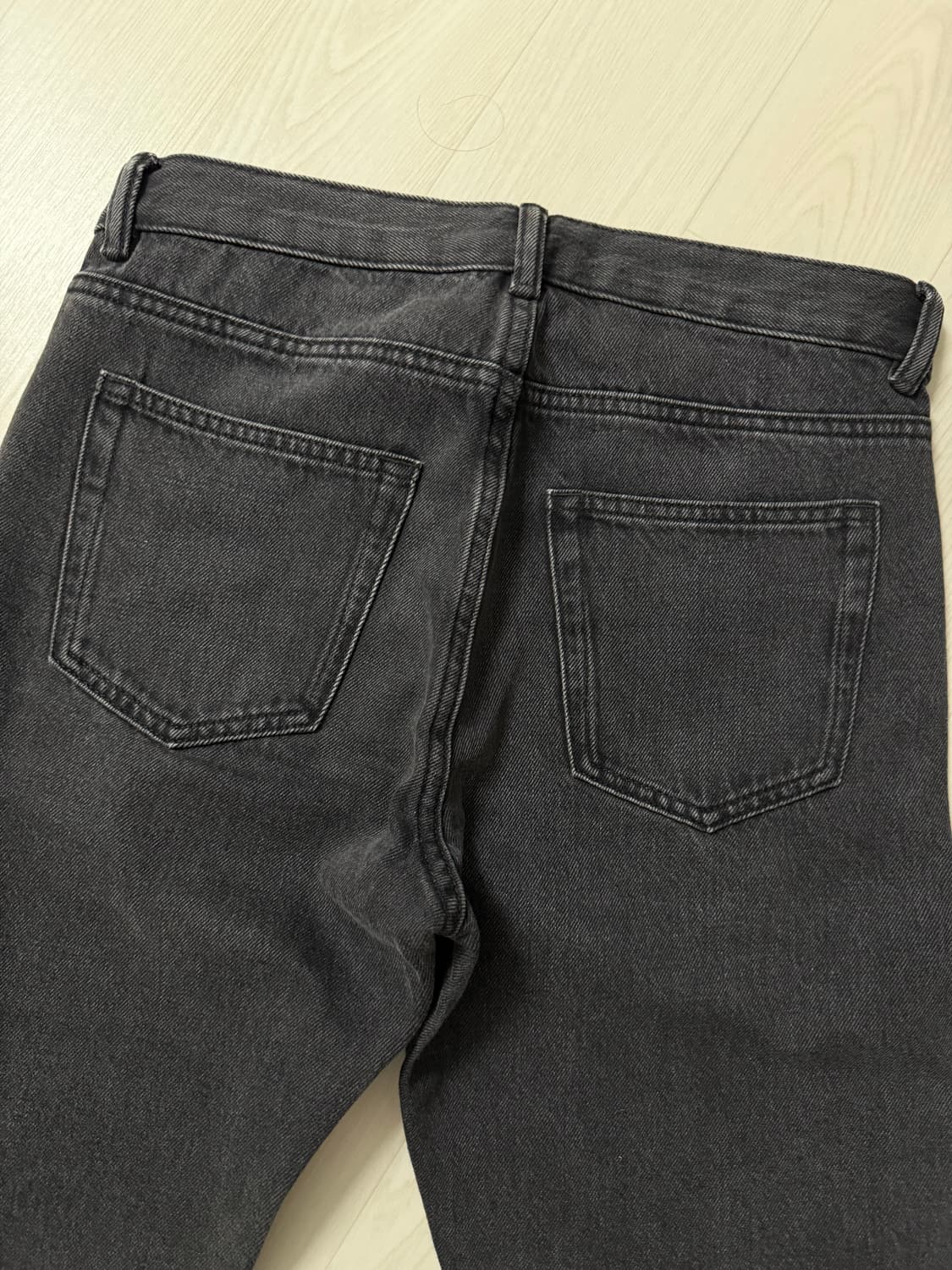 아르켓 파크 워시드 블랙진 상품이미지3