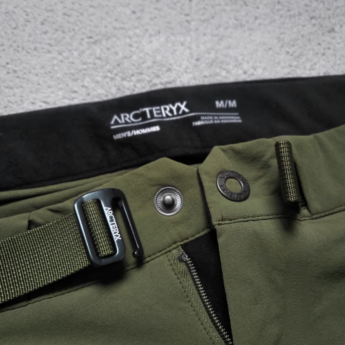 아크테릭스 감마 LT tatsu 카키 팬츠 상품이미지5