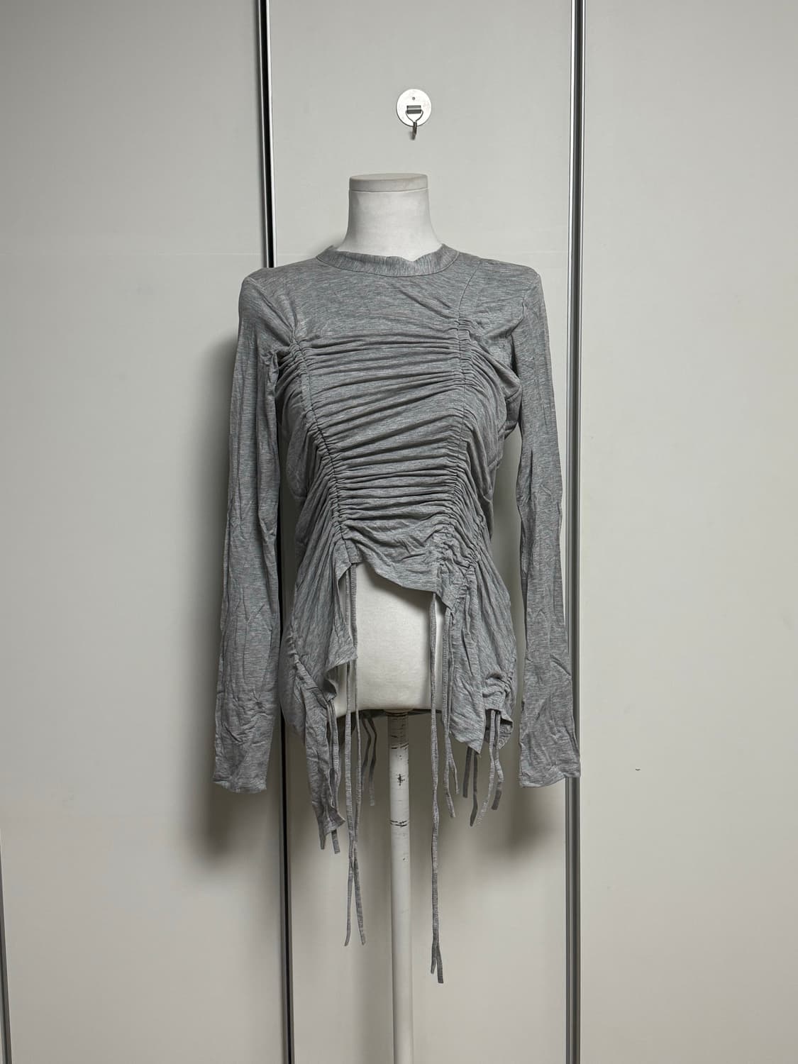 텍스처서울 셔링티셔츠 그레이 상품이미지2