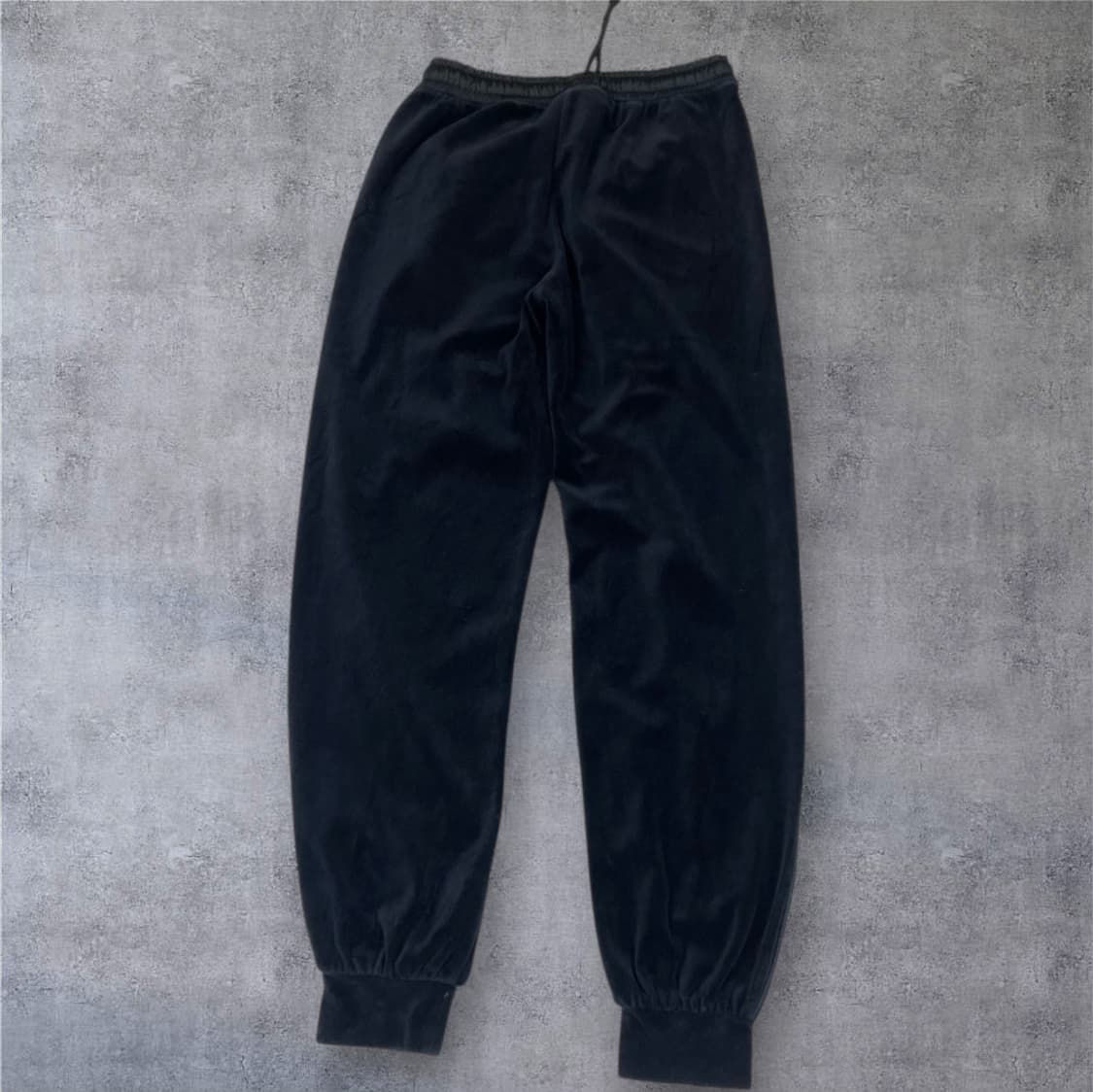 챔피온 Champion 블랙 벨루어 하프집업 조거팬츠 트레이닝 셋업 상품이미지8