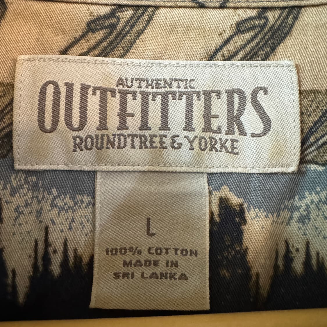 아웃피터스 패턴셔츠 XL 상품이미지8