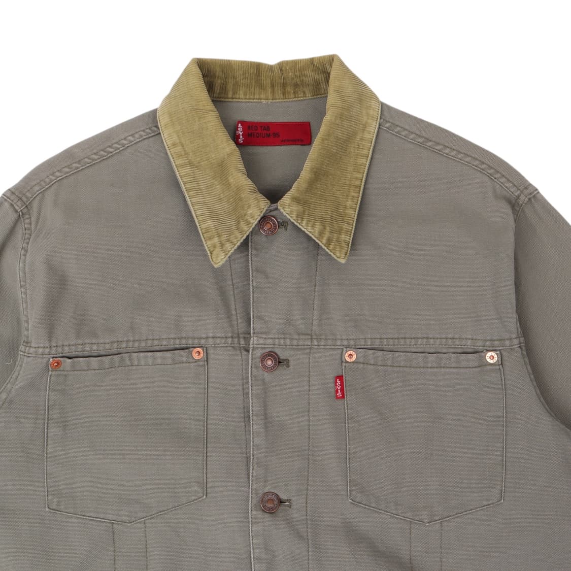 리바이스 레드탭 코듀로이카라 워크 자켓 상품이미지2