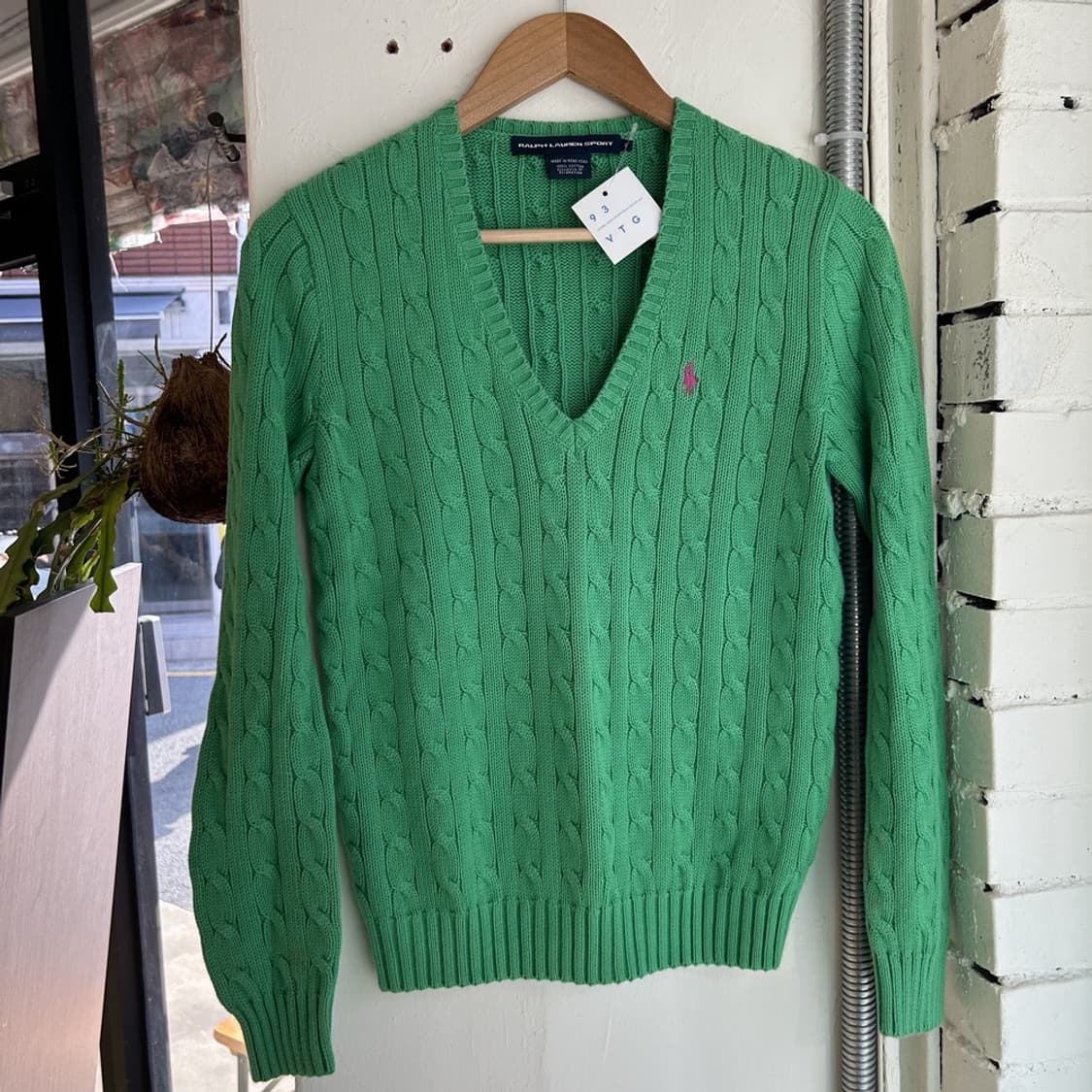 15467 - 폴로 랄프로렌 케이블 브이넥 니트 상품이미지2