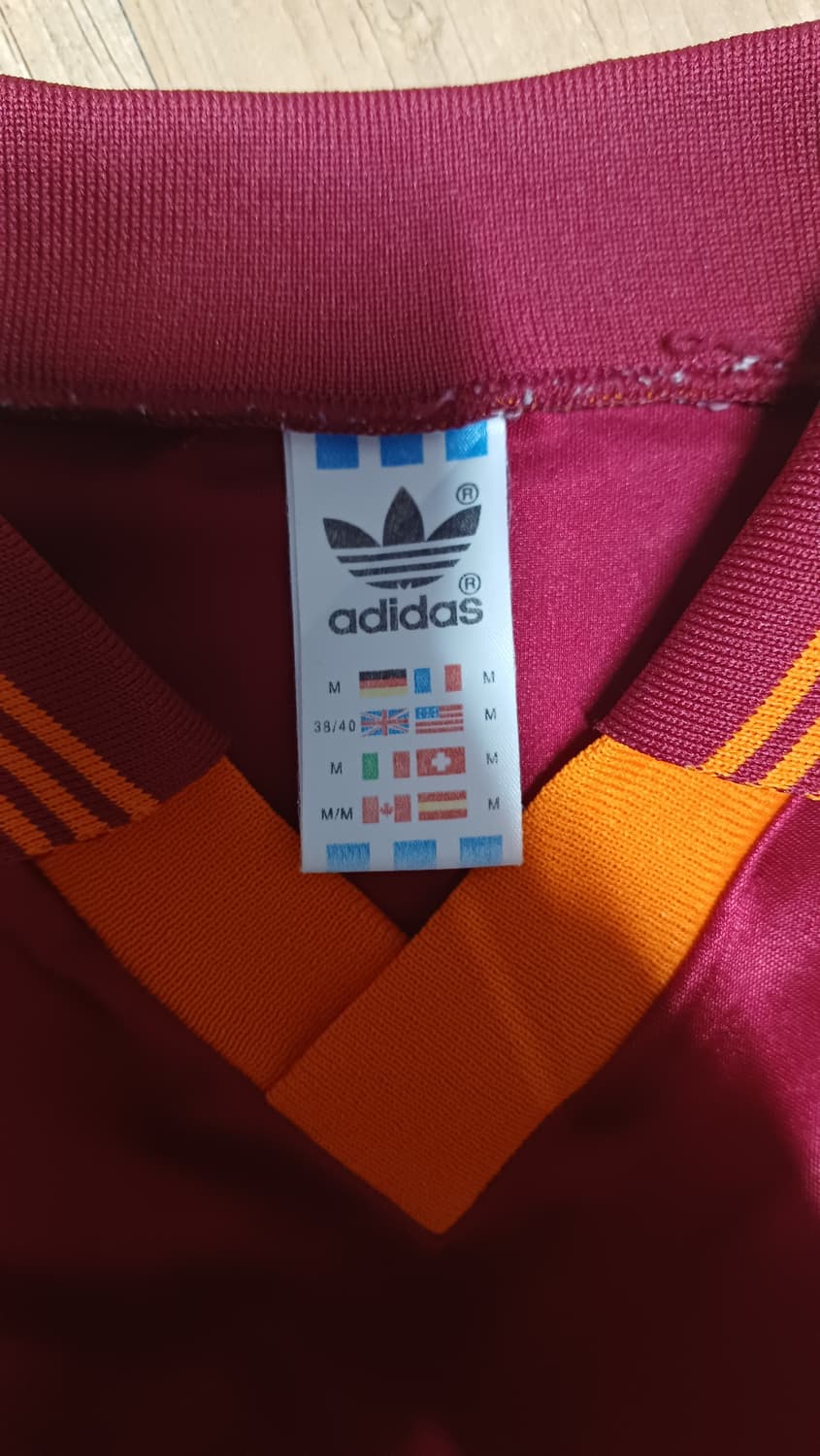 [원판] 92 93 as로마 토티 홈 유니폼 상품이미지4