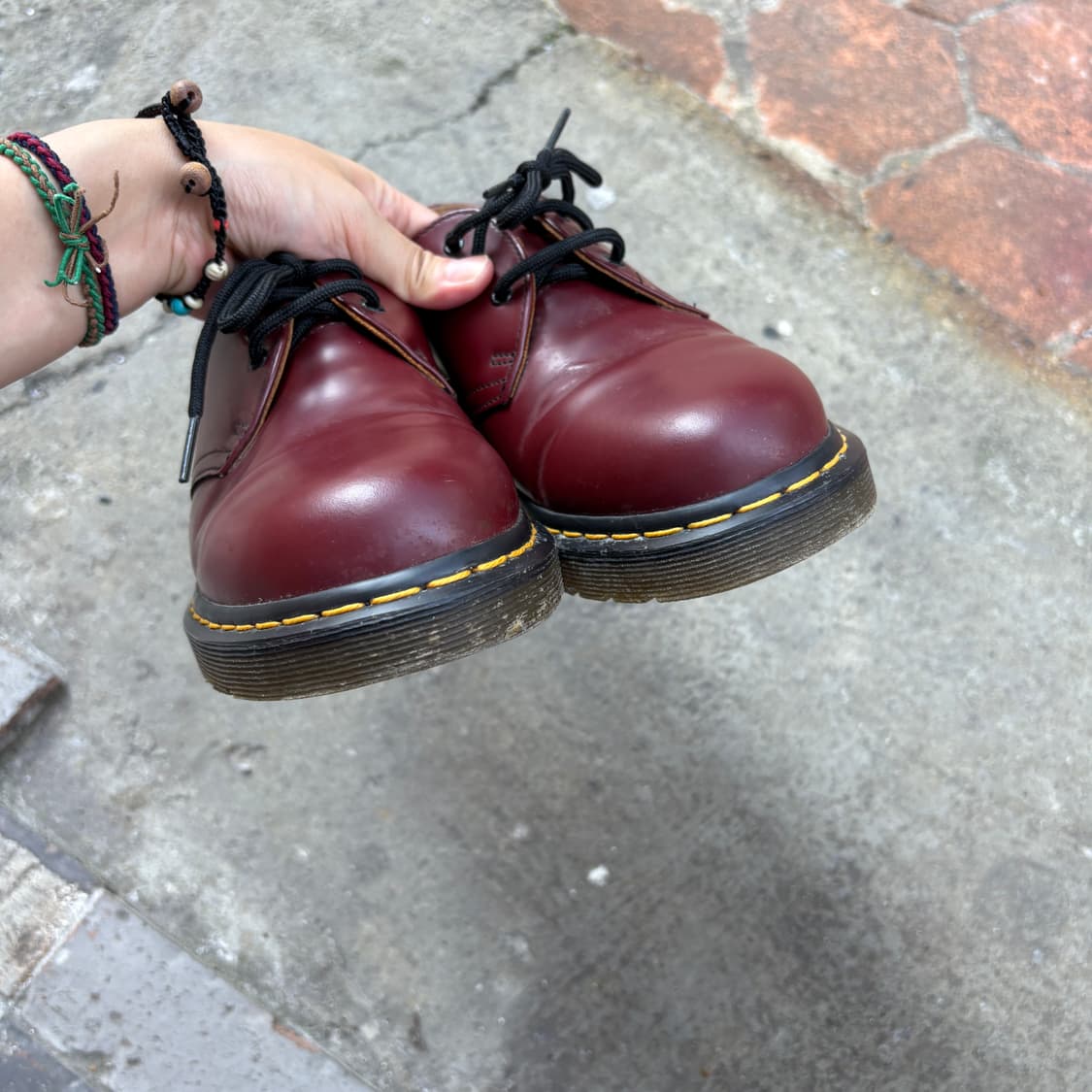 Dr. Martens 닥터마틴 1461 체리레드 로퍼 (240) 상품이미지8